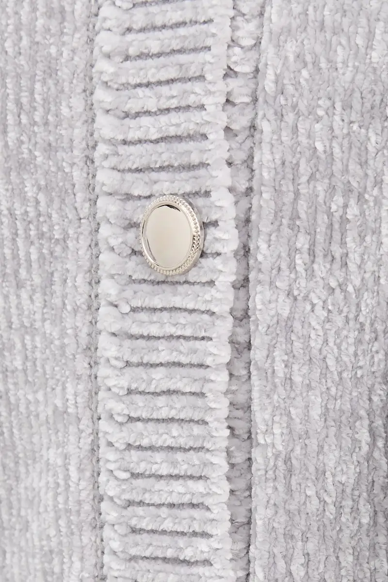 MARC AUREL Cardigan Donna Grigio 3770613 miniatura 5