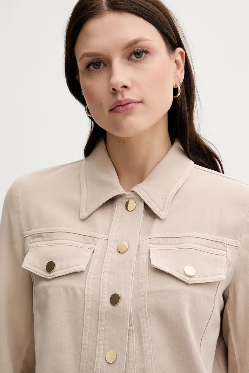 giacca colore beige 3927-2000-93420 miniatura 4