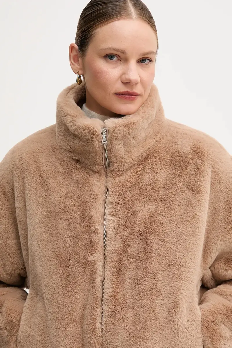 giacca colore beige 4482-1020-93340 miniatura 4