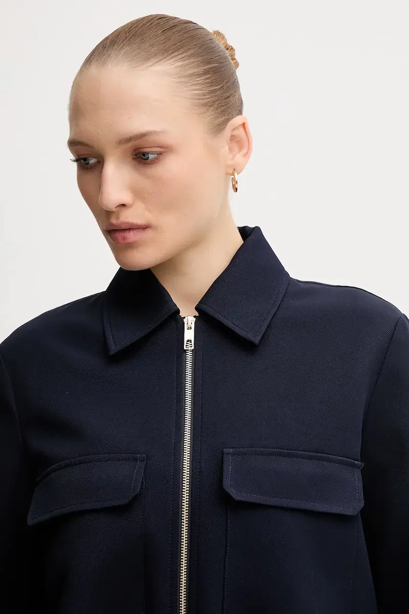 giacca colore blu navy 3944-2020-24807 miniatura 4