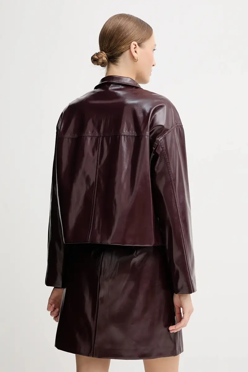 giacca colore granata 3949-2020-93454 miniatura 3