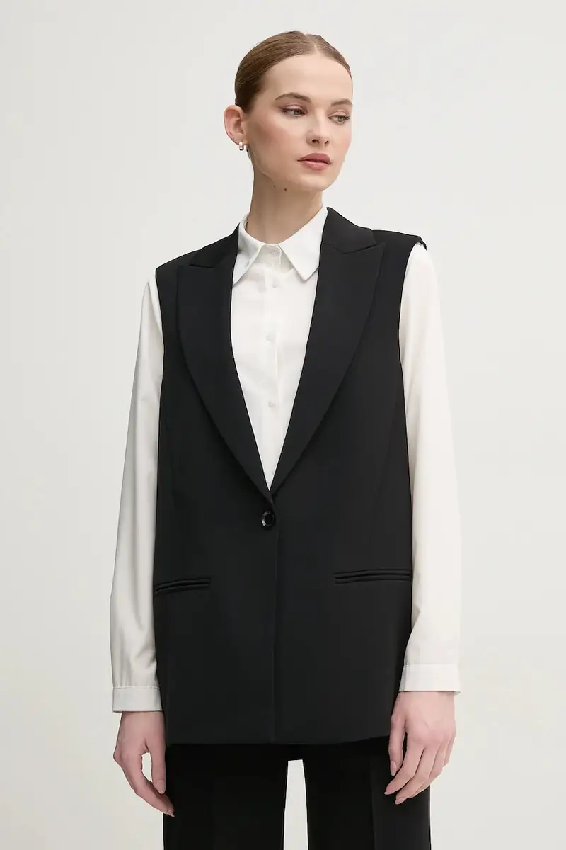 gilet colore nero 5708-2020-92875