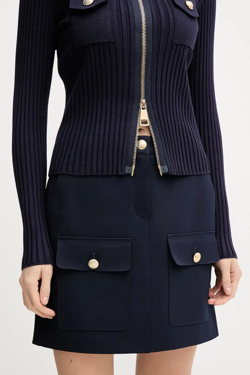 gonna colore blu navy 2329-2020-24807