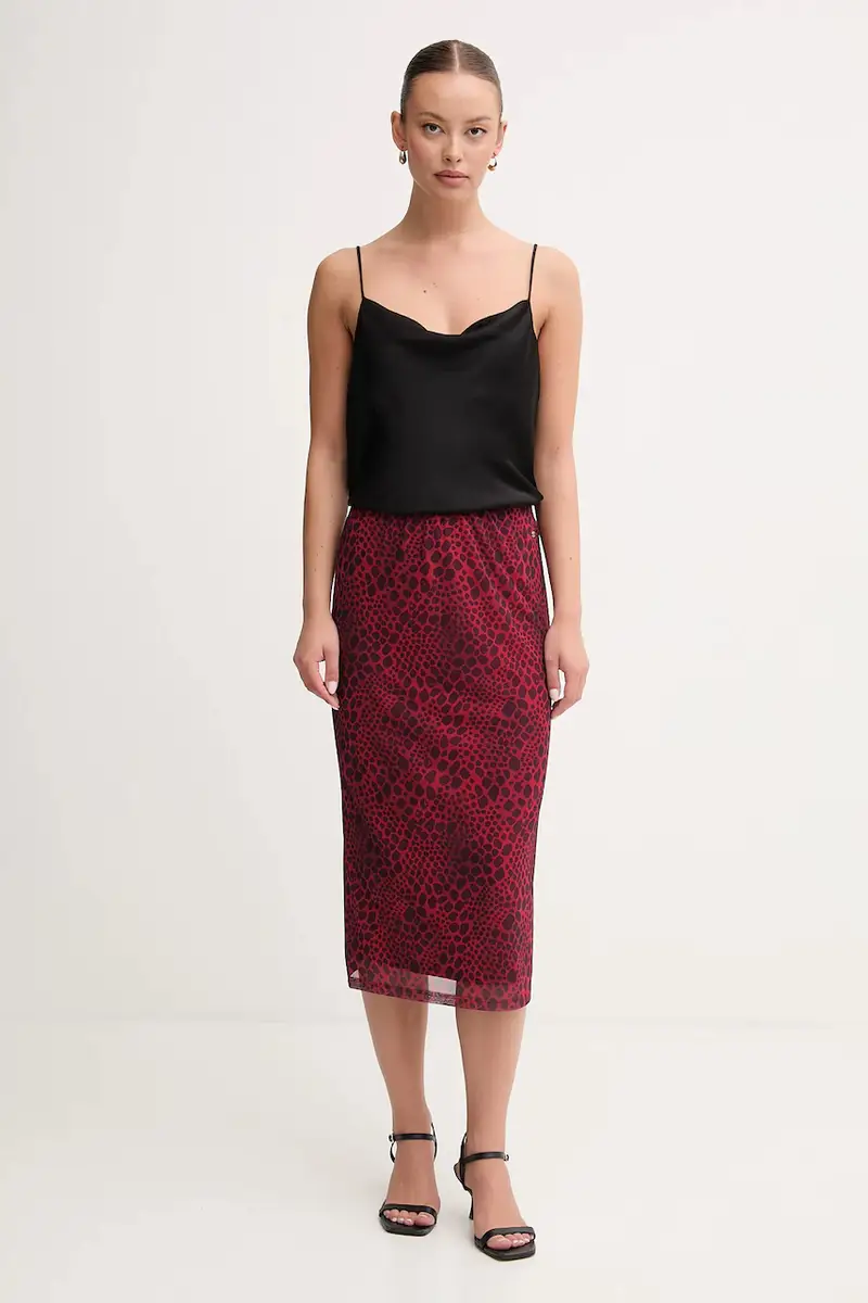 gonna colore rosso 2327-7001-73891 miniatura 2