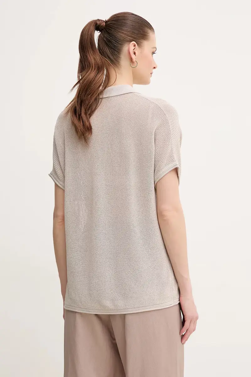 maglione donna colore beige 8994-8000-82052 miniatura 3