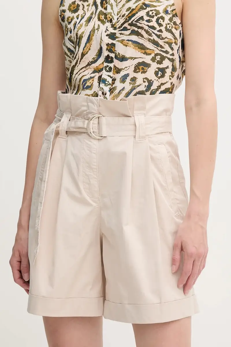 pantaloncini donna colore beige 1862-2300-93419