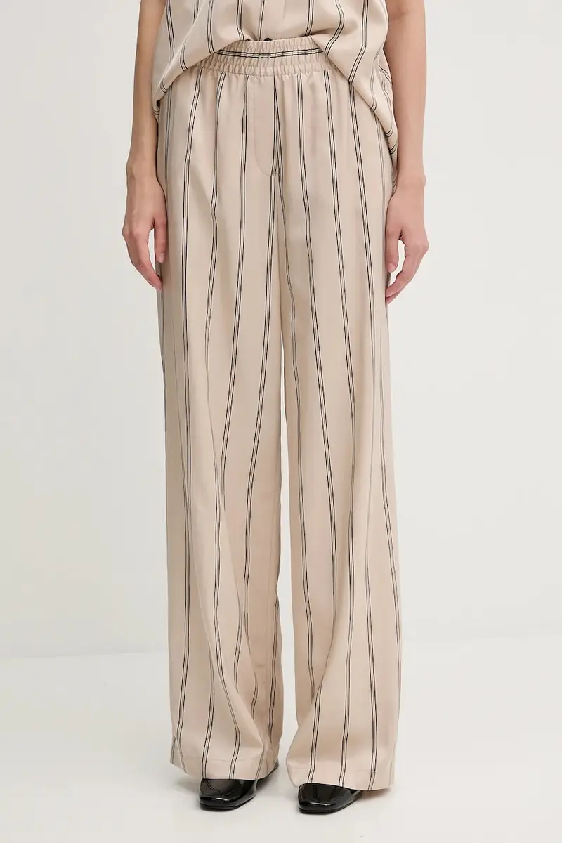 pantaloni donna colore beige 1856-1000-93421