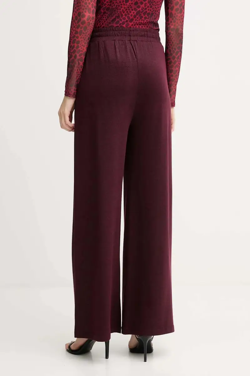 pantaloni donna colore granata 1891-7000-73813 miniatura 3