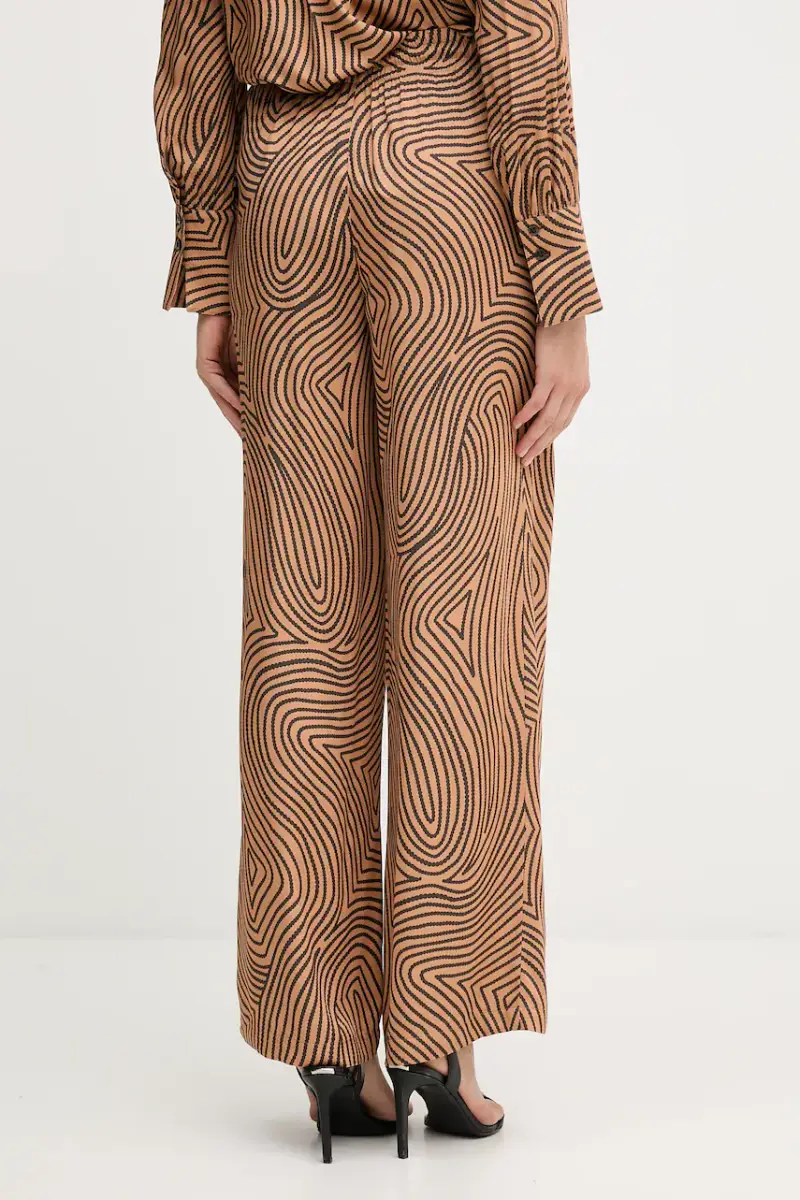 pantaloni donna colore marrone 1853-1002-24812 miniatura 3