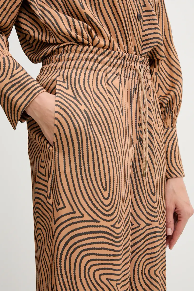 pantaloni donna colore marrone 1853-1002-24812 miniatura 4