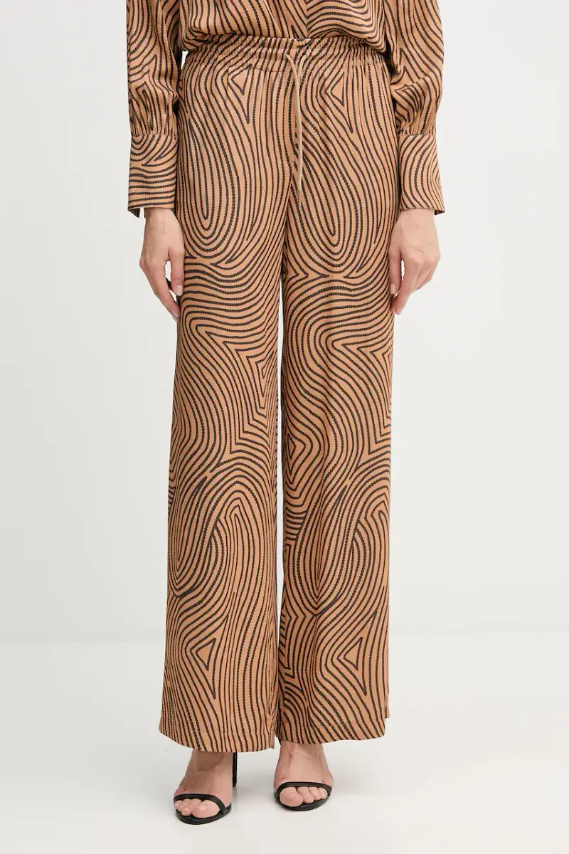 pantaloni donna colore marrone 1853-1002-24812