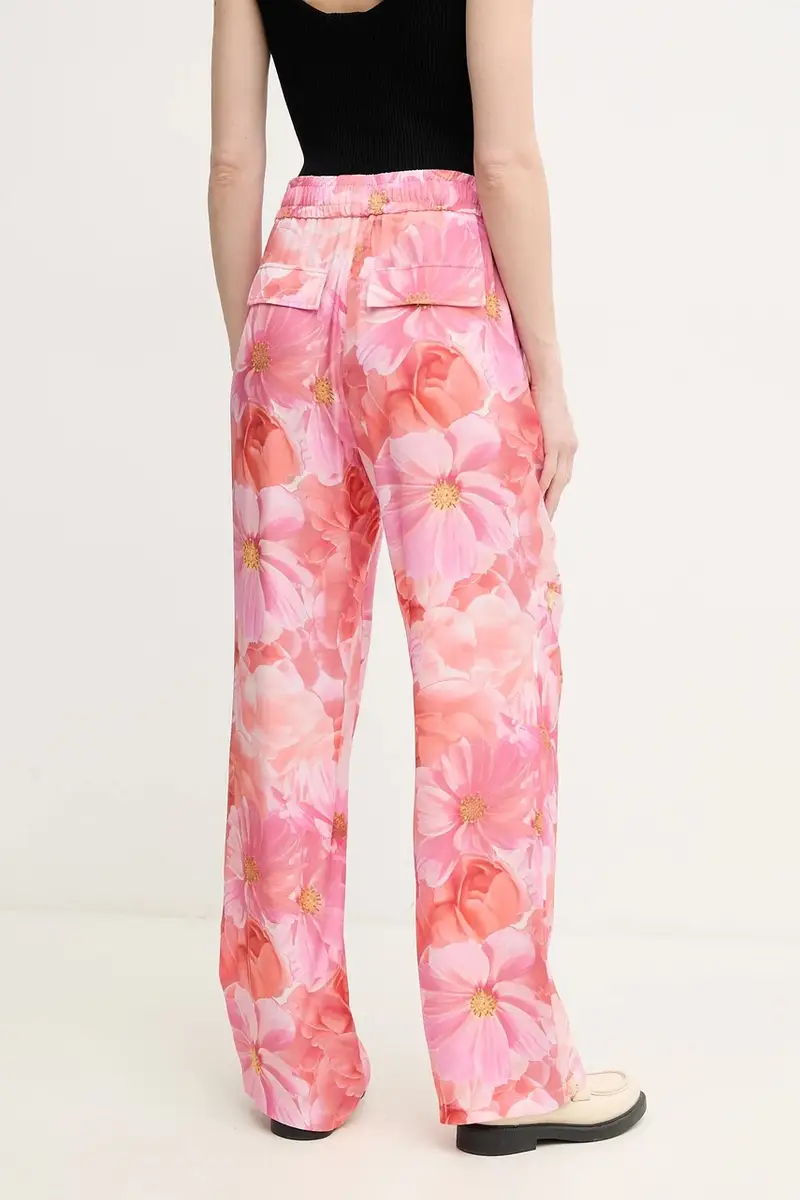 pantaloni donna colore rosa 1827-1001-93395 miniatura 3