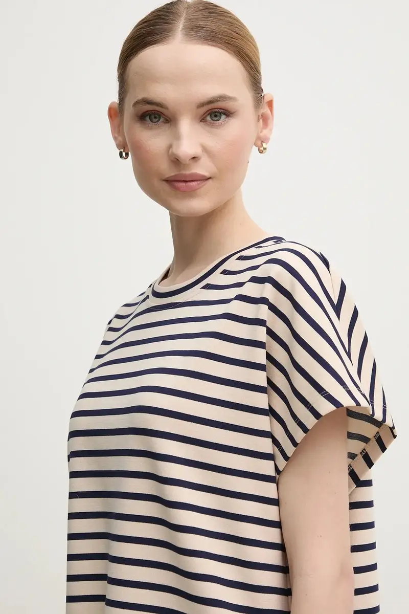 MARC AUREL T-shirt Donna Beige 3292148 miniatura 4