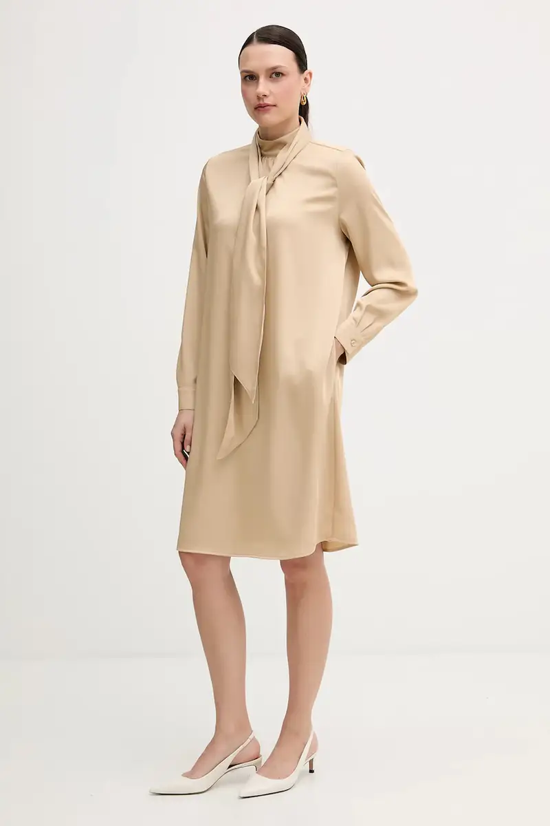 vestito colore beige 6584-2010-93474 miniatura 2