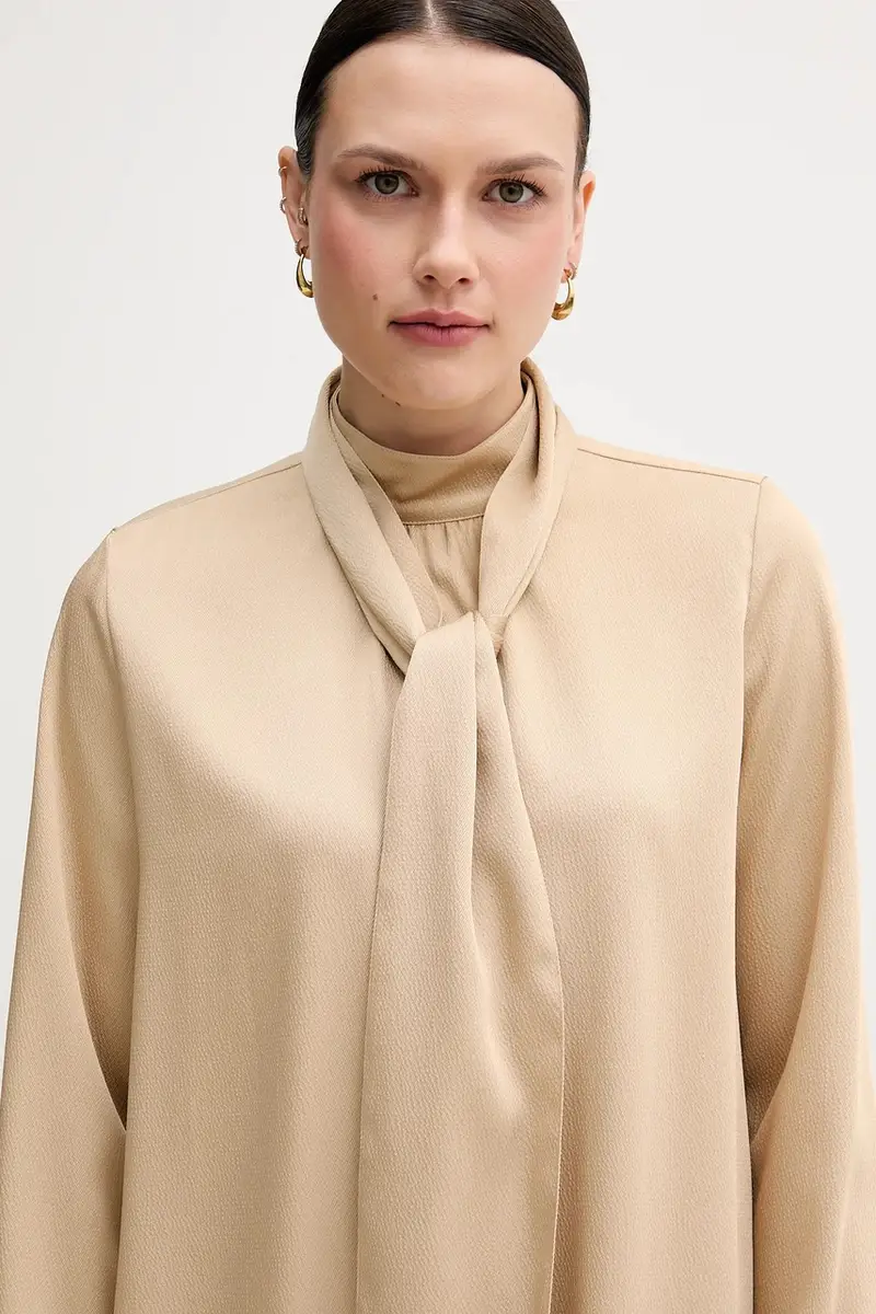 vestito colore beige 6584-2010-93474 miniatura 4