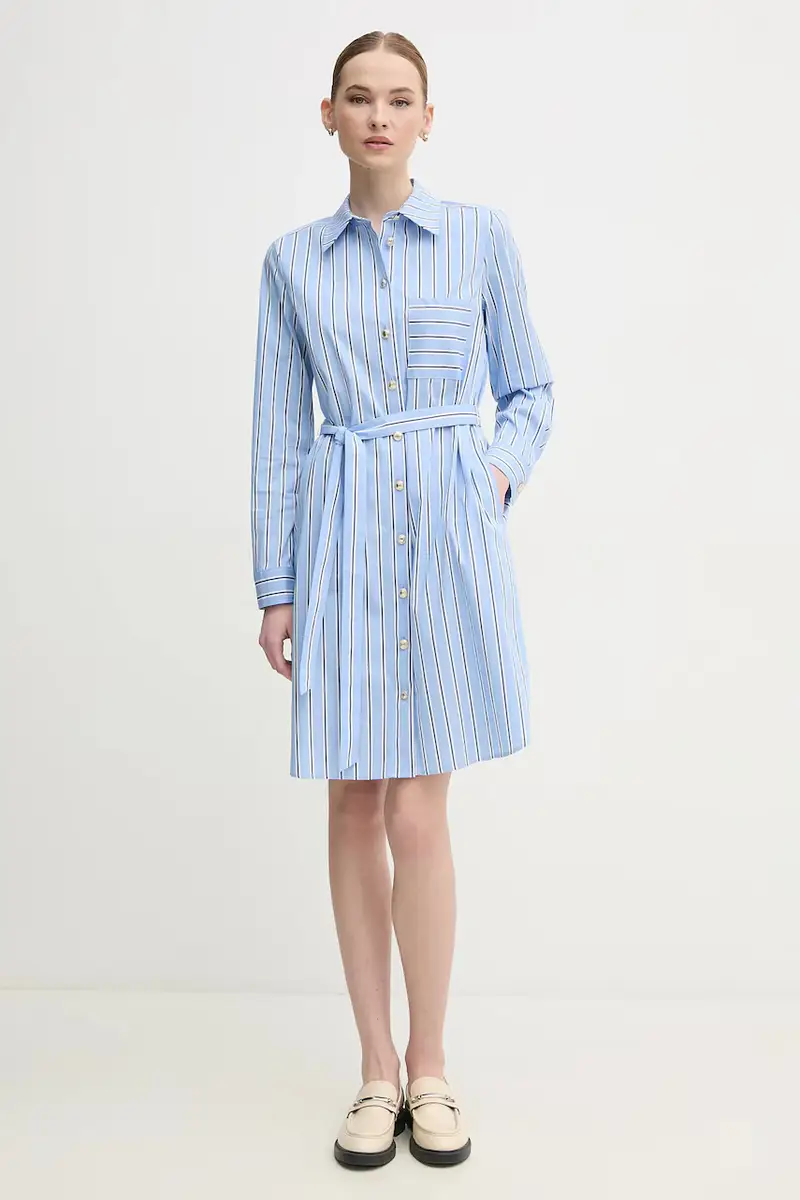 vestito colore blu 6525-2000-24780 miniatura 2