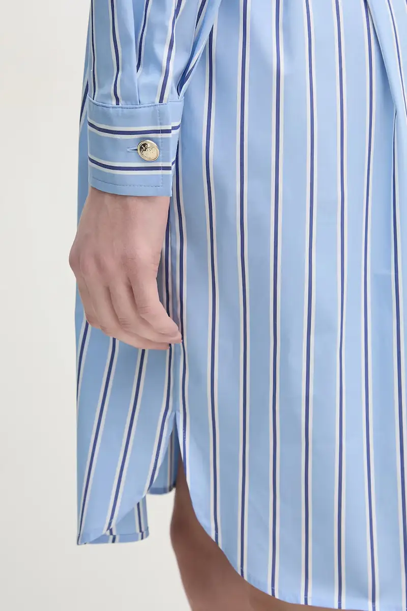 vestito colore blu 6525-2000-24780 miniatura 5