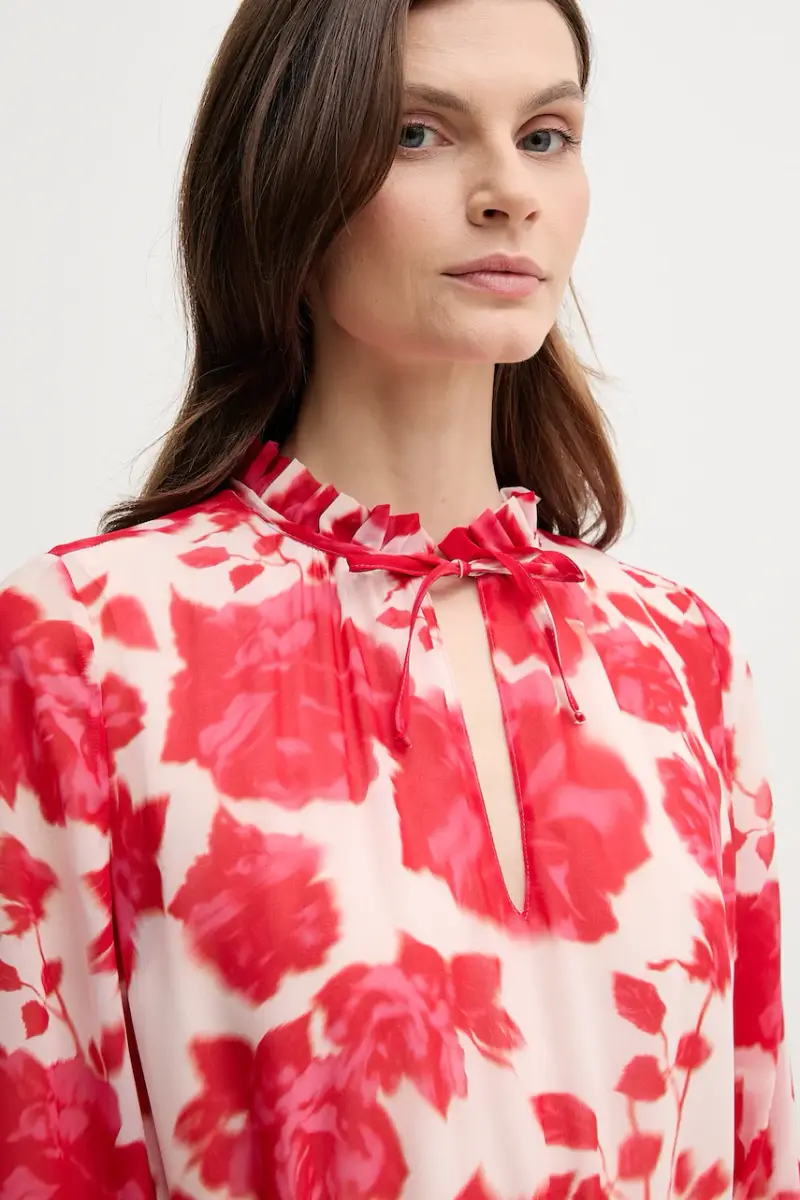 vestito colore rosso 6532-1010-24783 miniatura 5