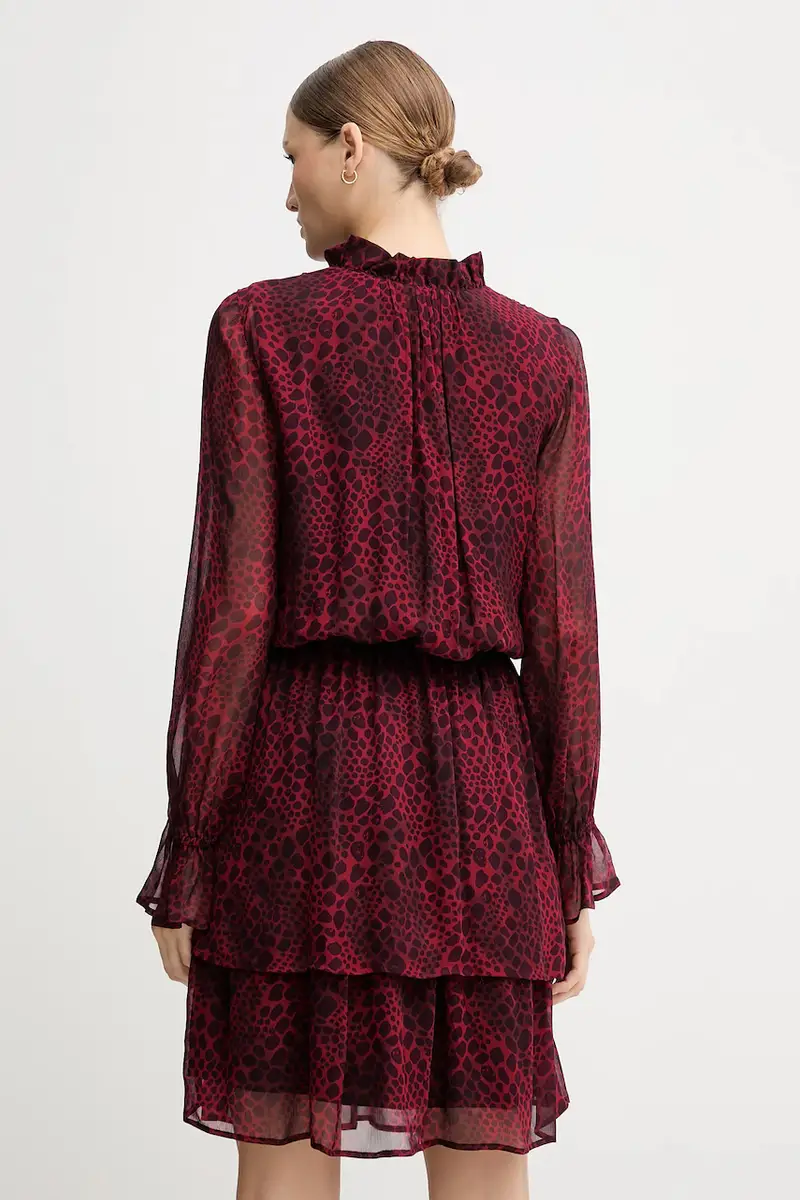 vestito colore rosso 6572-1010-93471 miniatura 3