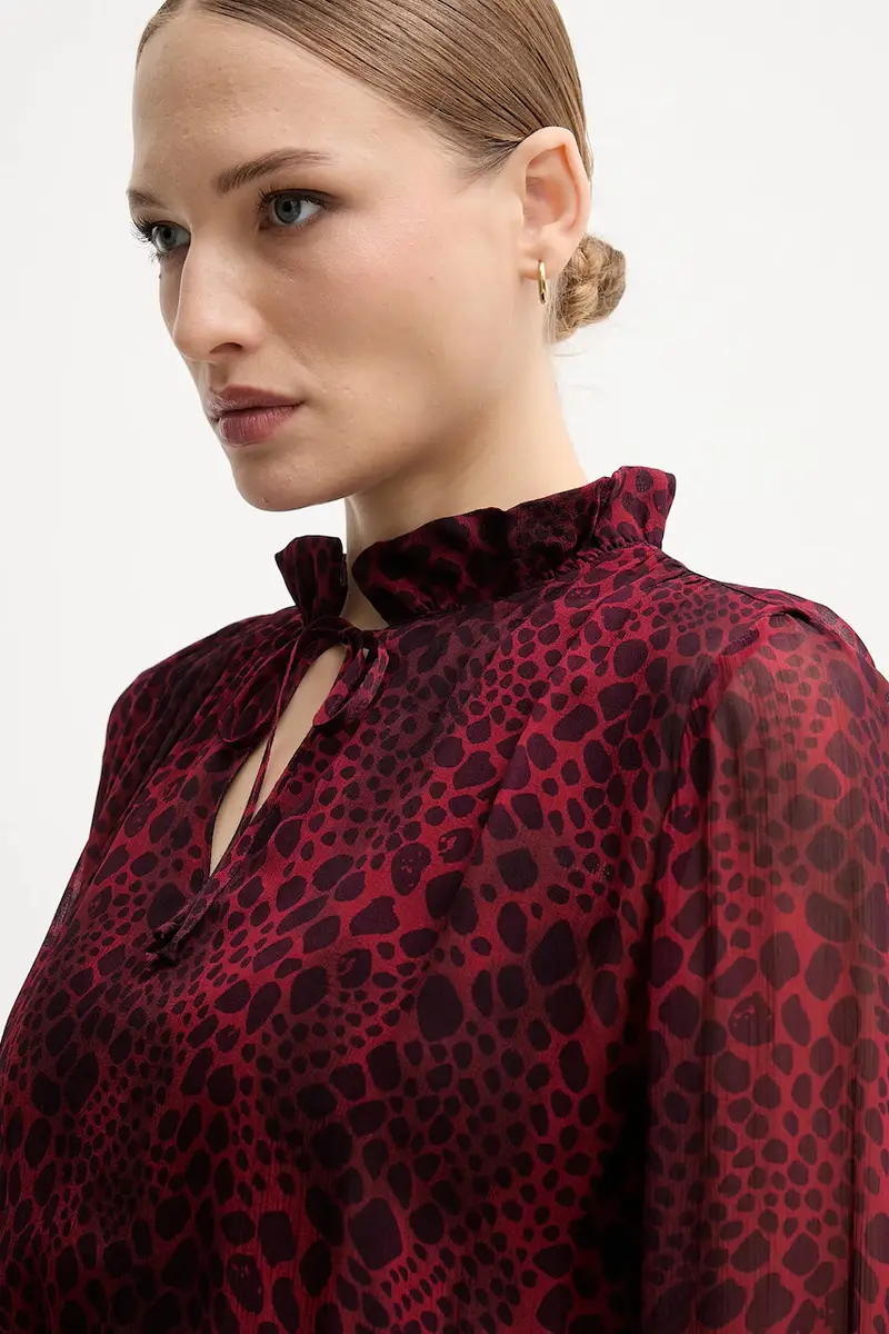 vestito colore rosso 6572-1010-93471 miniatura 4