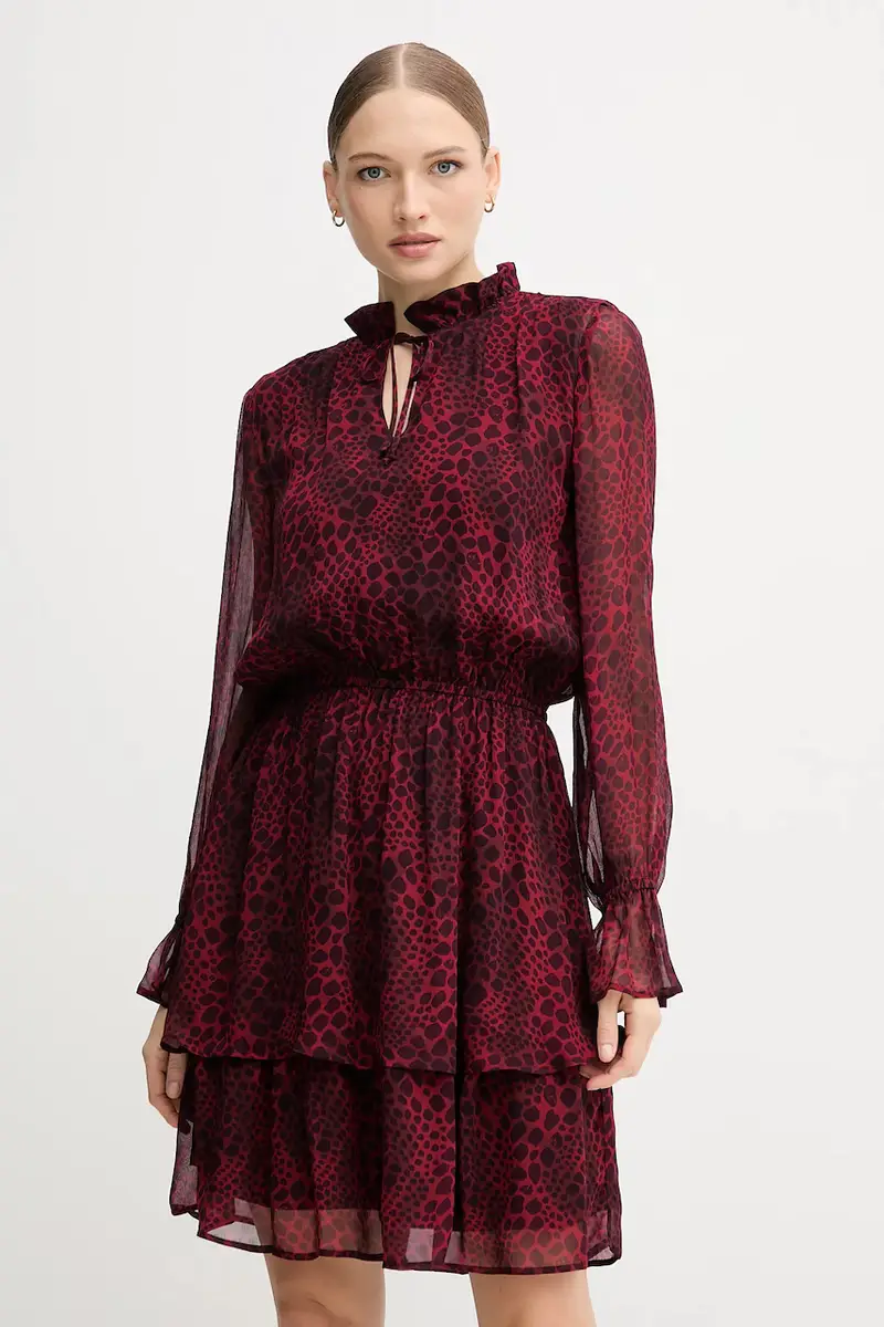 vestito colore rosso 6572-1010-93471