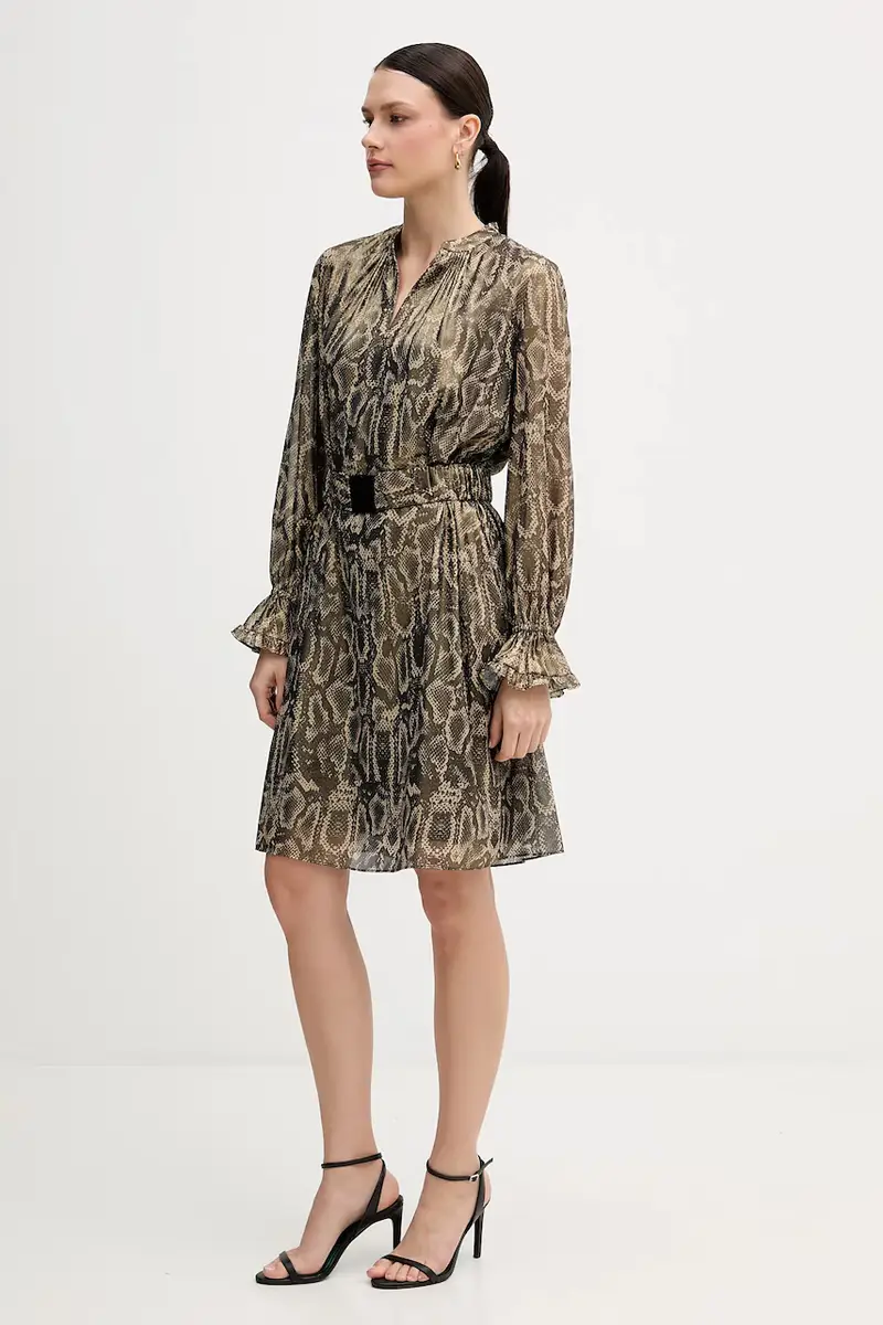 vestito colore verde 6585-1010-93490 miniatura 2