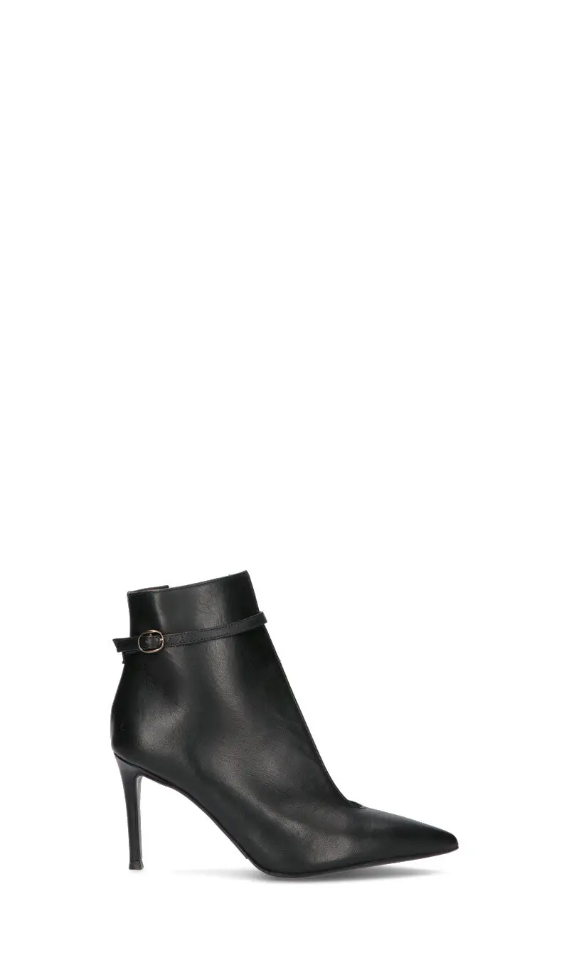 Decollete donna nera in pelle Vario