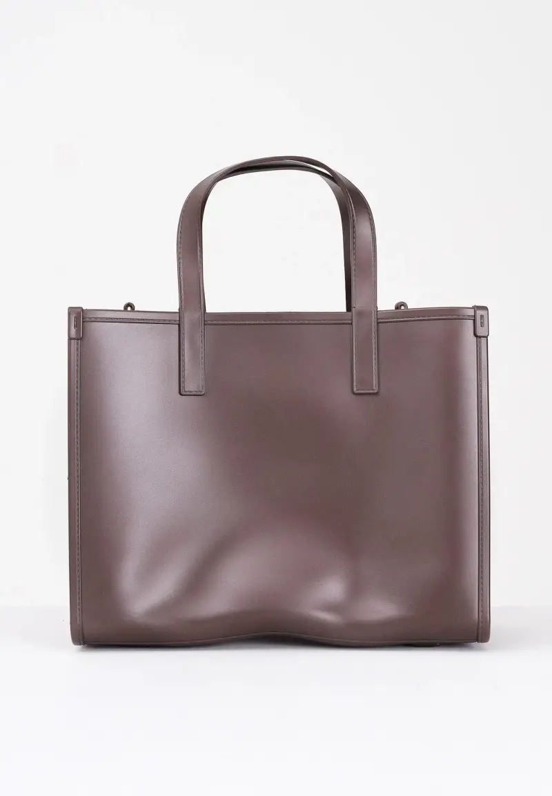 Shopper Flat Go marrone da donna miniatura 3