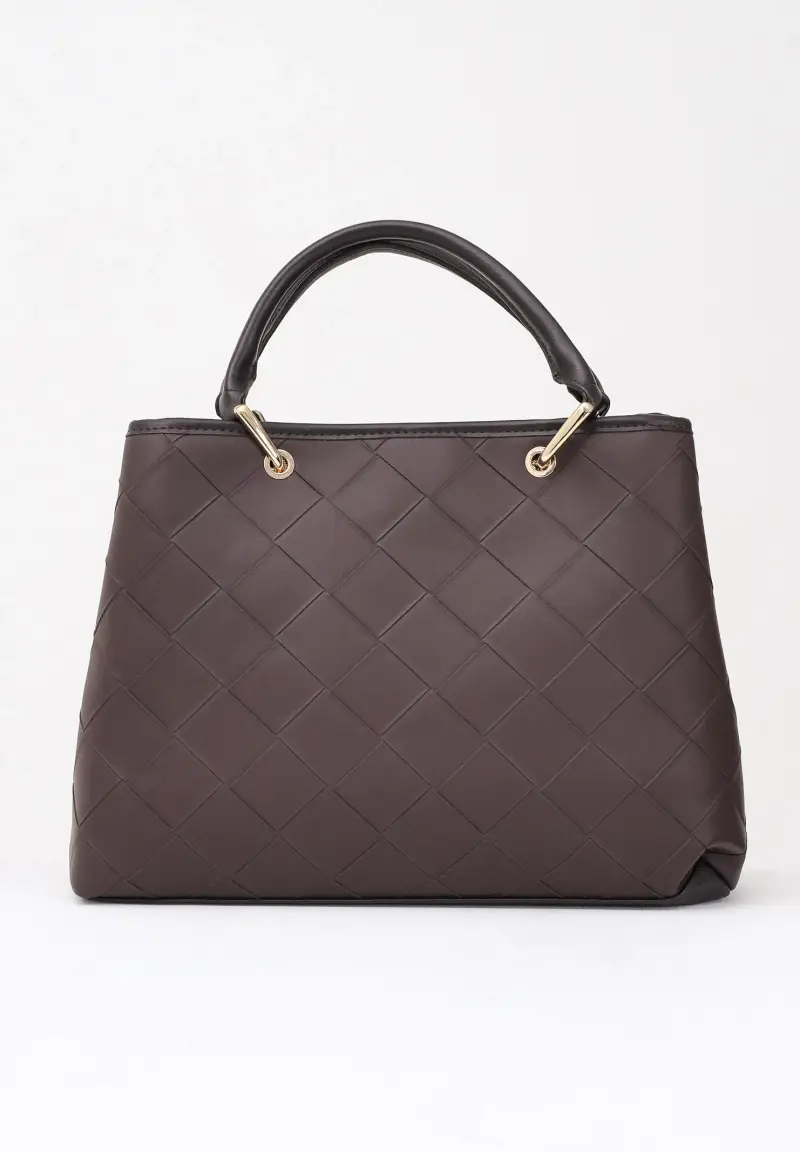 Shopper Sunny marrone da donna miniatura 3