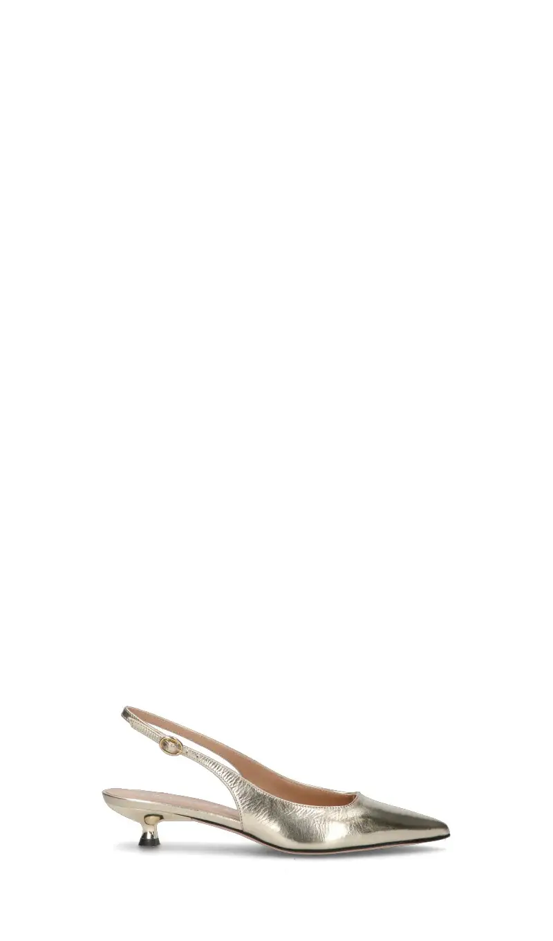 Slingback donna oro Vario