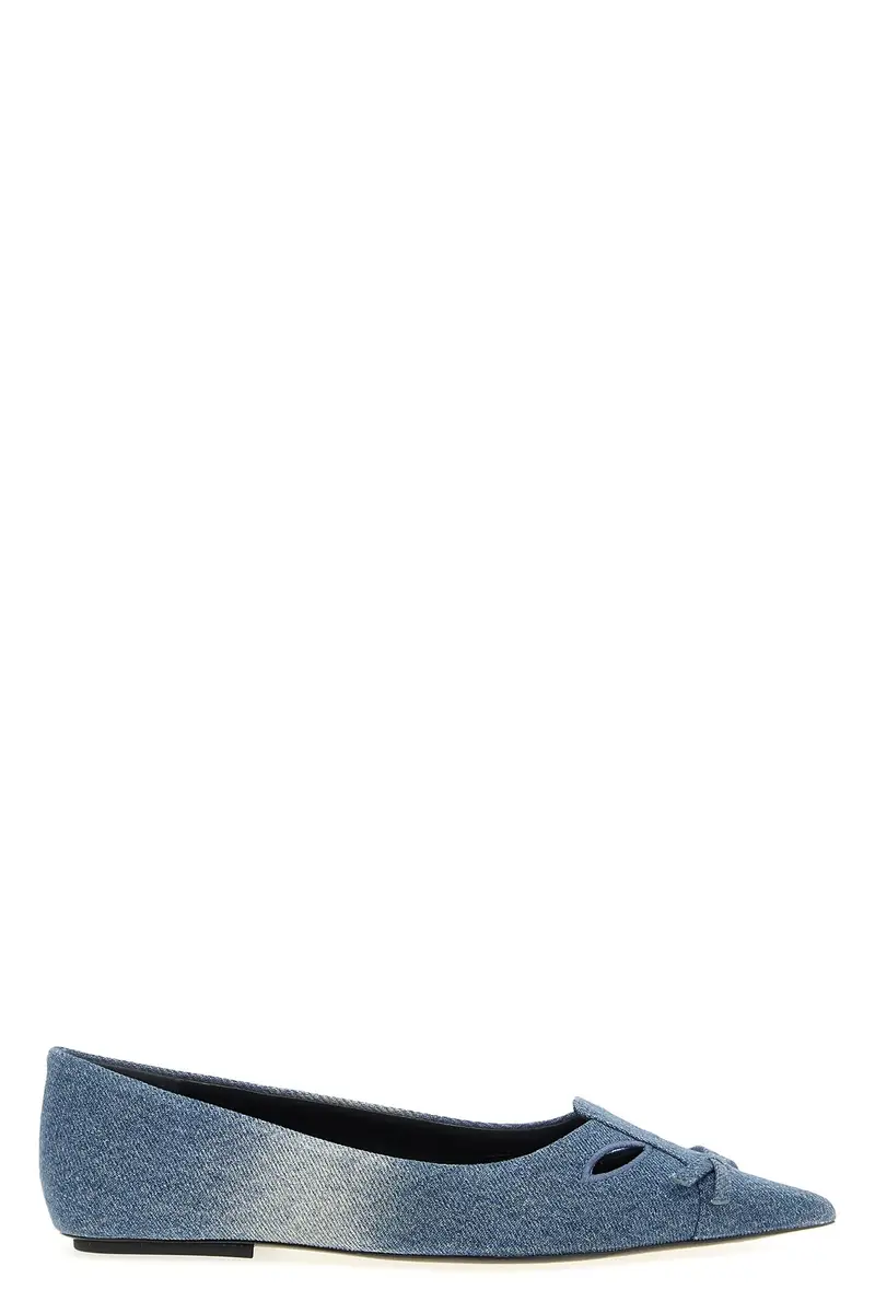 Ballerina The Denim Kat Blu