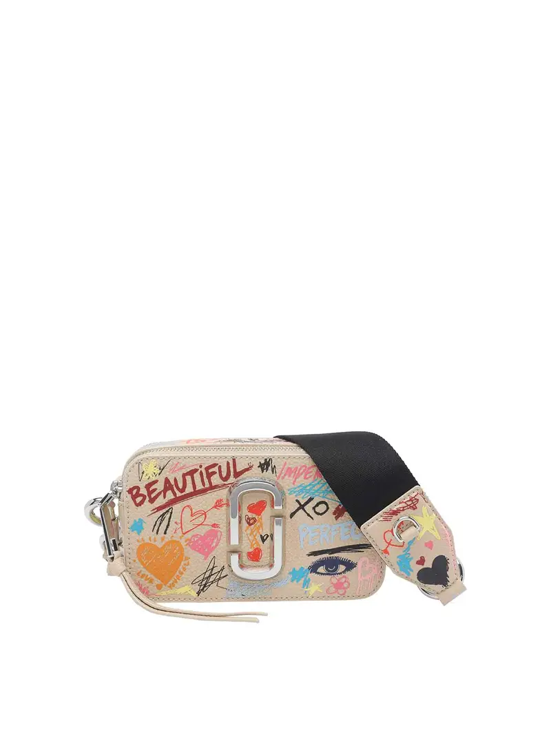 Borsa beige Multi The Punk Scribble Snapshot Multicolore