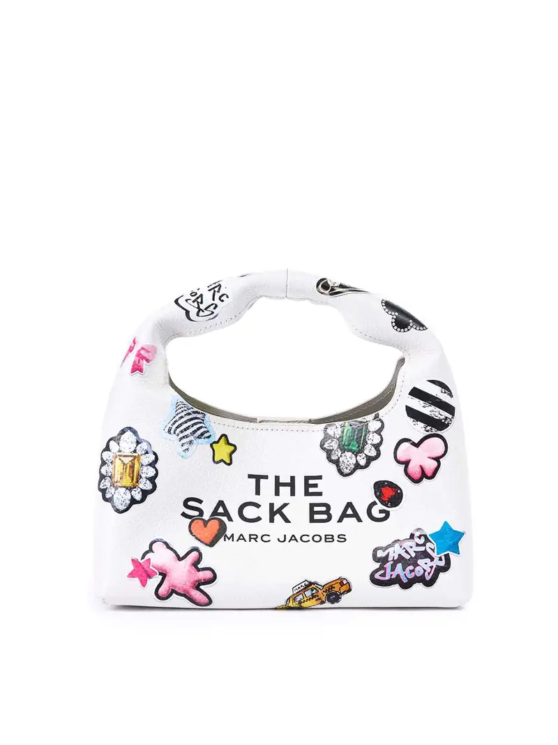 Borsa The Sticker mini Multicolore
