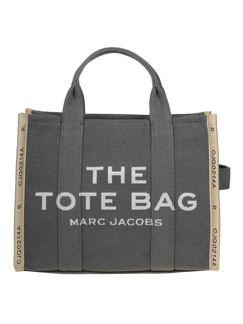 Borsa The Tote Borsa media Jacquard Verde