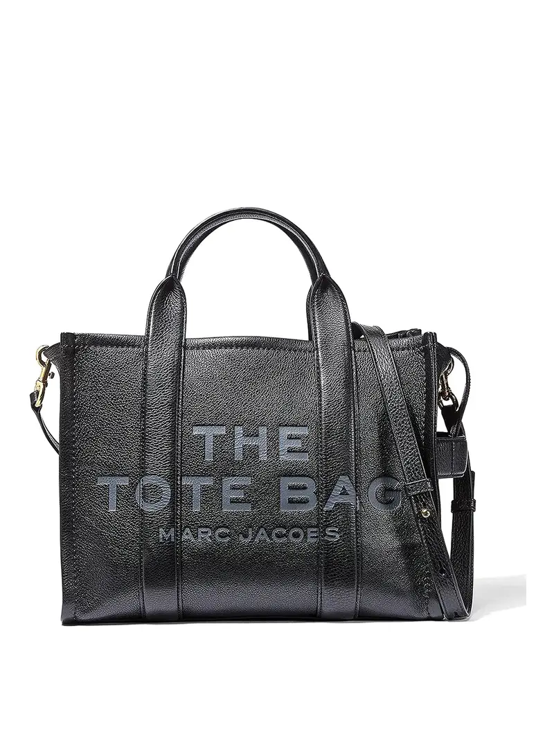 Borsa tote in pelle Nero