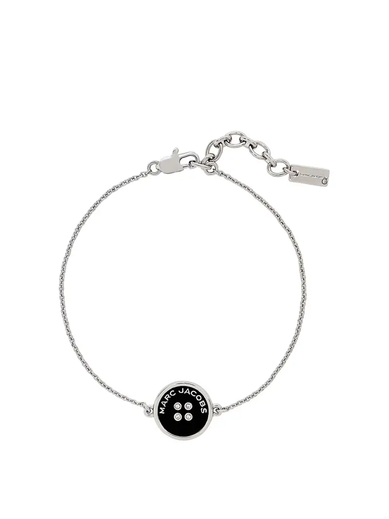 Bracciale con bottoni Argento