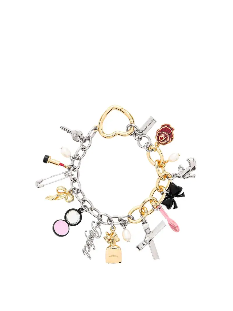 Bracciale Con Ciondoli Dal Design Giocoso Argento