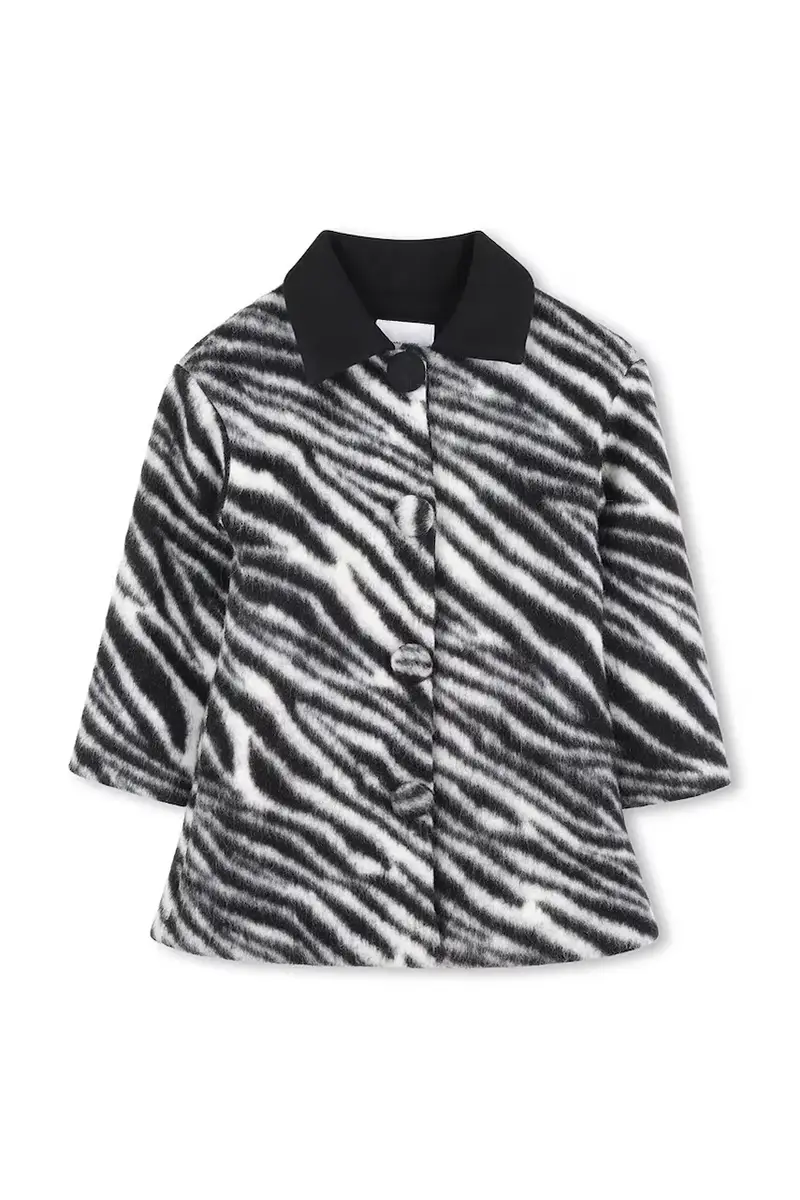 cappotto bambino/a colore nero W60566 miniatura 2