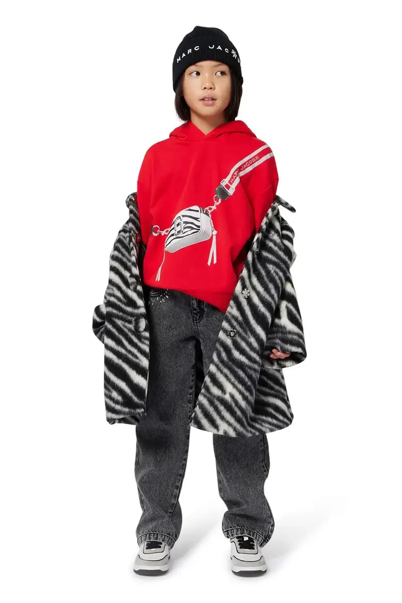 cappotto bambino/a colore nero W60566 miniatura 5