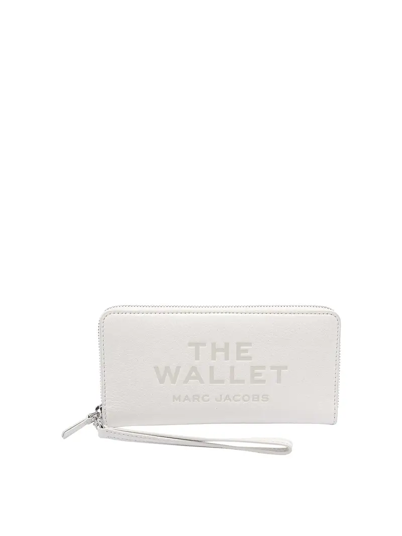 Cotone il portafoglio continentale Bianco