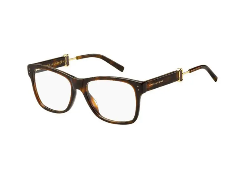 Marc Jacobs Donna Marc 132 ZY1 Montature da vista Acetato Havana  Squadrata