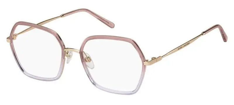 Marc Jacobs Donna MARC 665 665 Montature da vista Metallo Rosa/Lilla  Geometrica