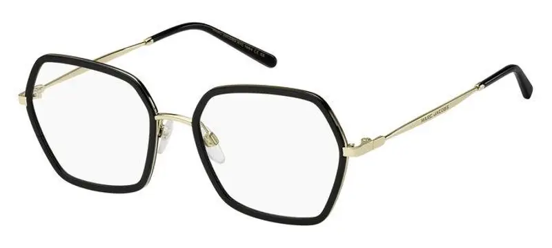 Marc Jacobs Donna MARC 665 RHL Montature da vista Metallo Oro / Nero  Geometrica