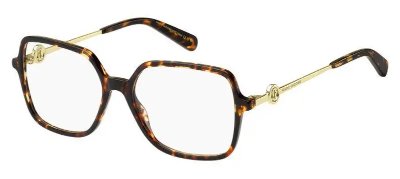Marc Jacobs Donna MARC 691 086 Montature da vista Acetato Havana  Squadrata