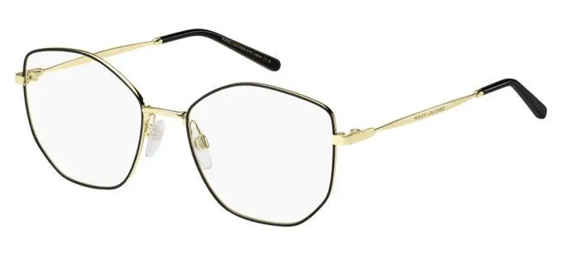 Marc Jacobs Donna MARC 741 RHL Montature da vista Metallo Oro / Nero  Geometrica