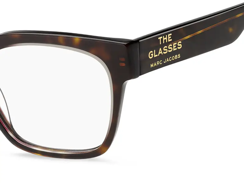 Marc Jacobs Donna MARC 801 AIO Montature da vista Acetato Trasparente Squadrata Normale miniatura 3