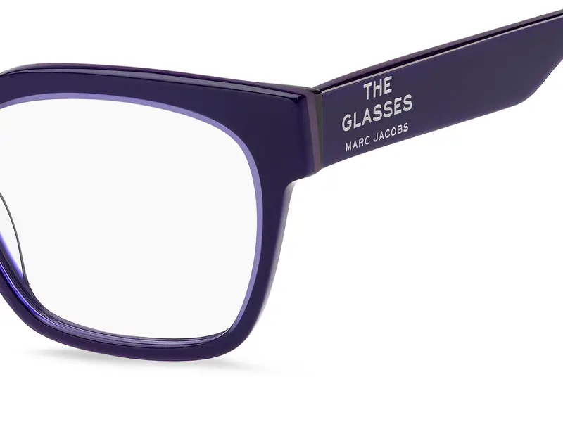 Marc Jacobs Donna MARC 801 RY8 Montature da vista Acetato Viola Squadrata Normale miniatura 3