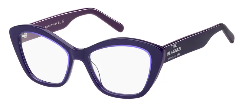 Marc Jacobs Donna MARC 802 RY8 Montature da vista Acetato Viola  Squadrata Normale