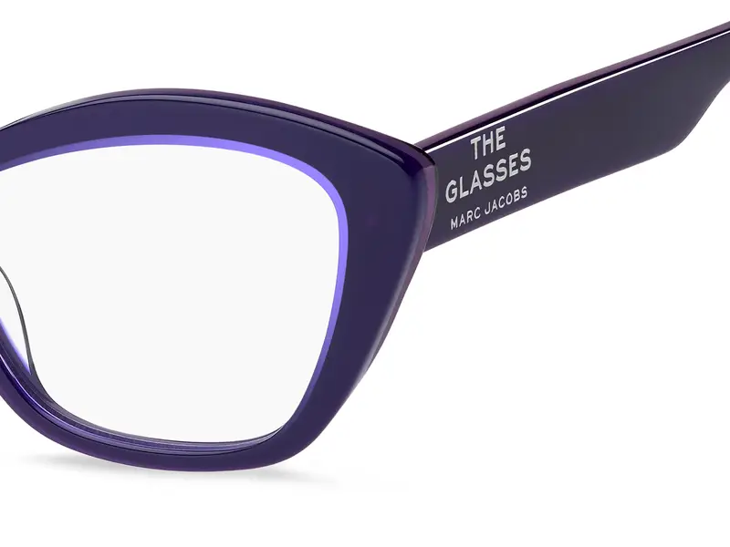 Marc Jacobs Donna MARC 802 RY8 Montature da vista Acetato Viola Squadrata Normale miniatura 3