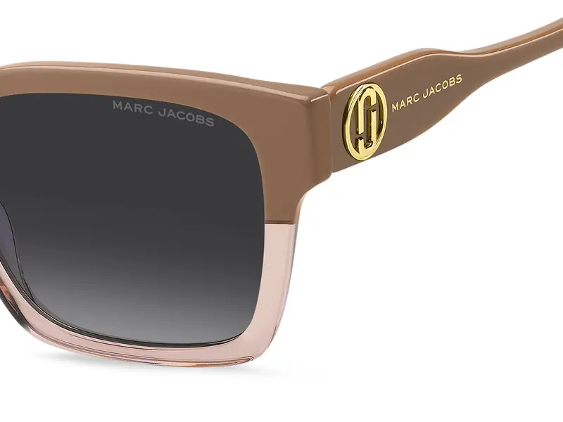 Marc Jacobs Occhiali da sole Donna Beige 843356 miniatura 2